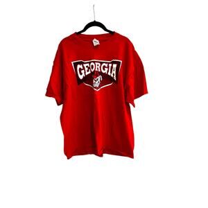 Men's Delta Magnum Weight UGA T-Shirt, XL, Red